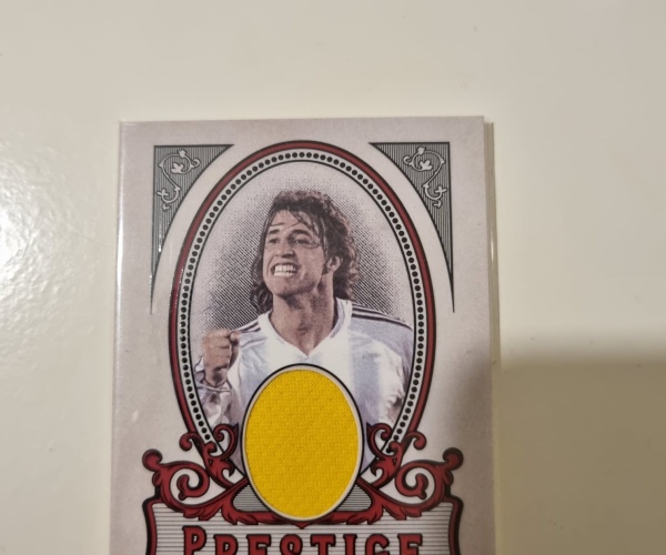 Hernán Crespo – Futera Prestige 2011 – Parma Game-Worn Jersey – 02/04